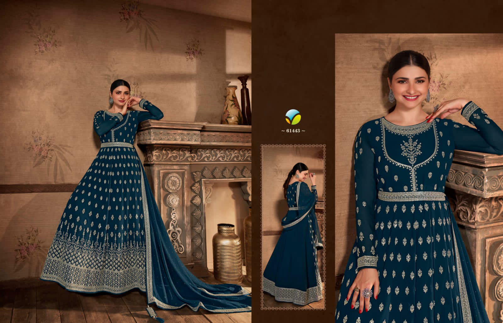 Vinay Kasheesh Pakeeza Heavy Wedding Wear Fancy Georgette Salwar Kameez Collection